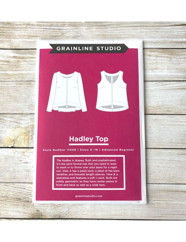 Hadley Top - Grainline Studio
