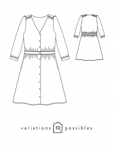 HARMONIE Dress - Atelier Scämmit