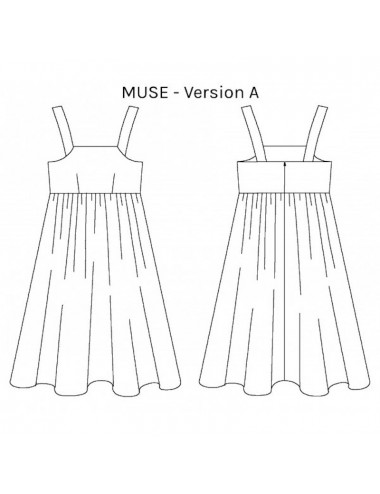 MUSE dress, top - P&M Patterns
