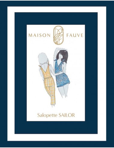 Salopette Sailor - Dessine Moi Un Patron
