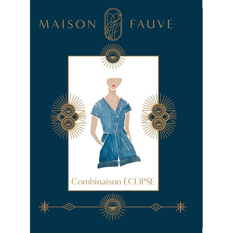 Robe / Combishort ECLIPSE - Maison Fauve