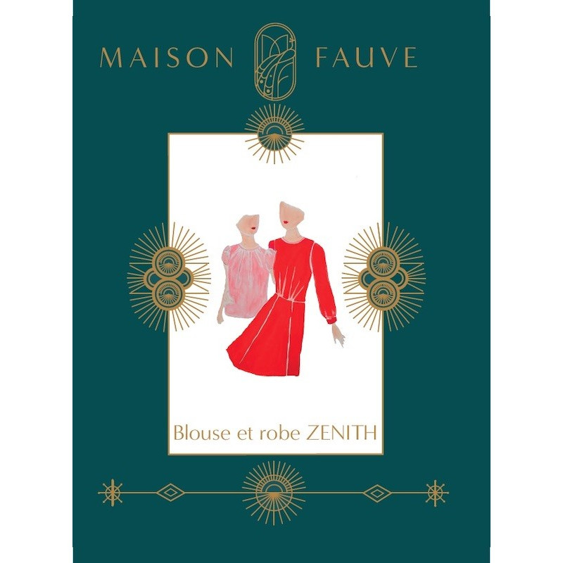 ZENITH Kleid, Bluse - Maison Fauve