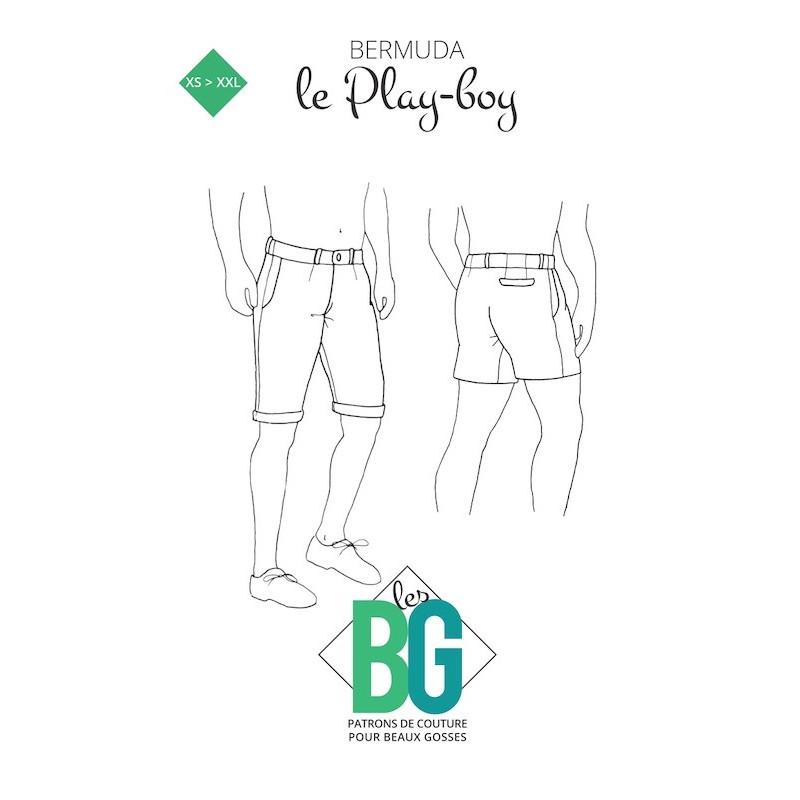 The Playboy bermuda shorts - Les BG