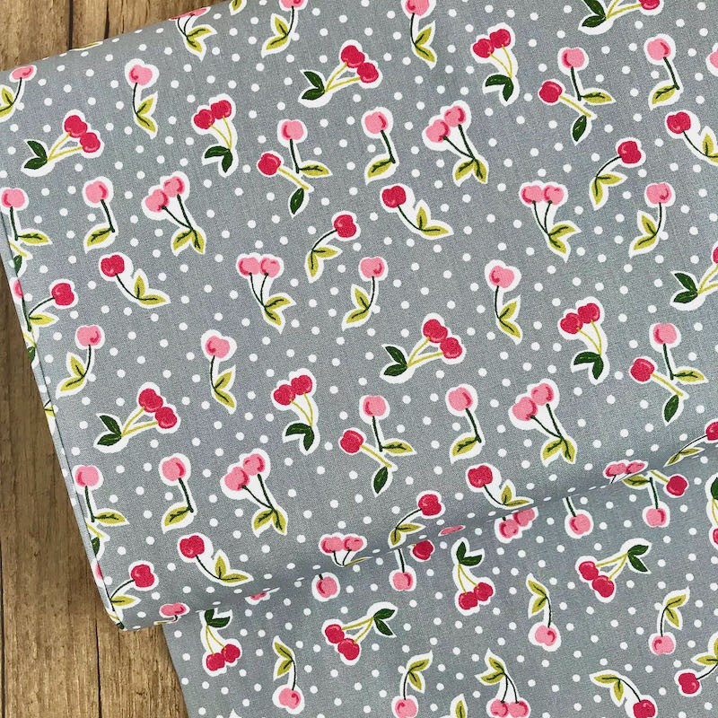 Coton Cherry - Gris Coton Cherry - Gris