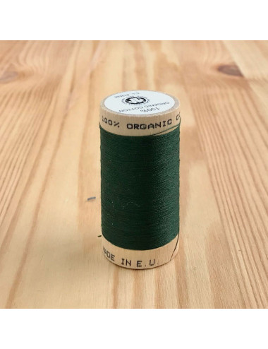 Organic Cotton Thread - Dark Green