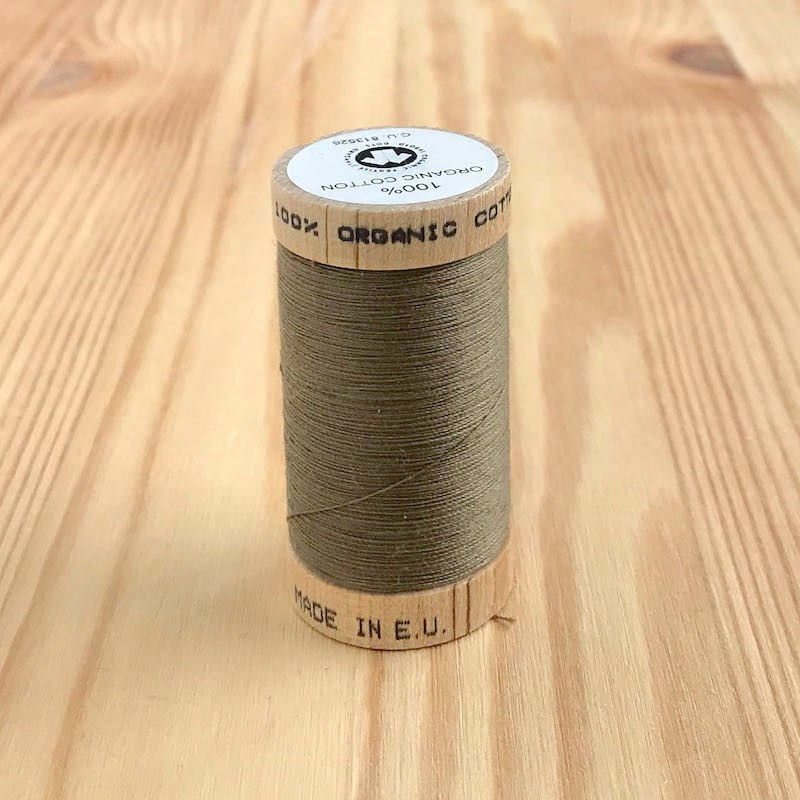 Organic Cotton Thread - Khaki