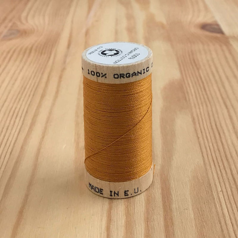 Organic Cotton Thread - Ocher