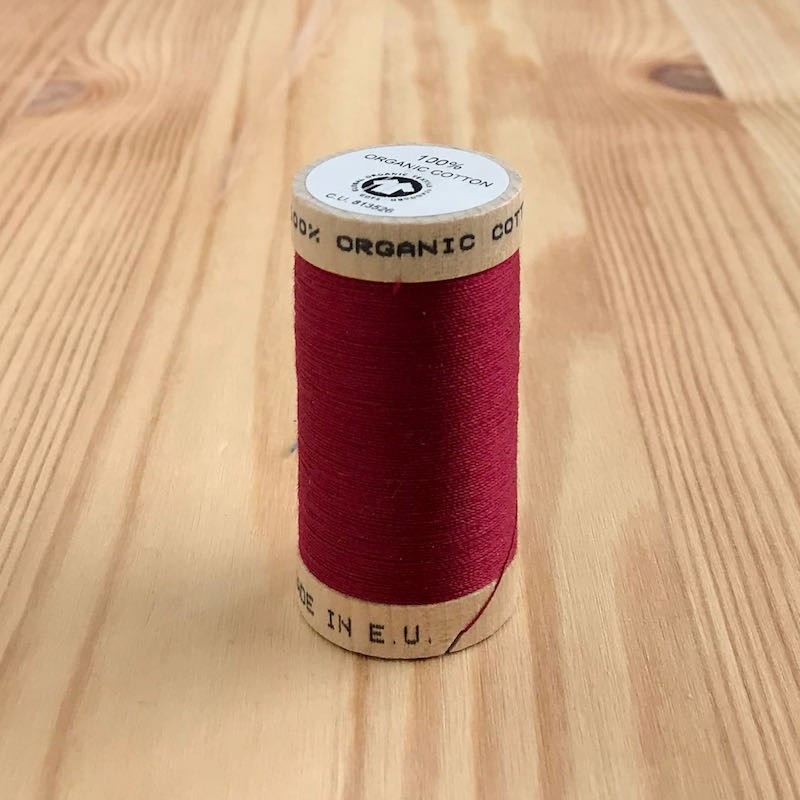 Organic Cotton Thread - Bordeaux