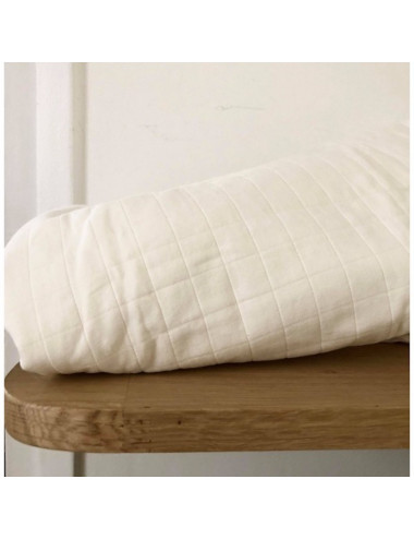 White Quilted Cotton - France Duval Stalla