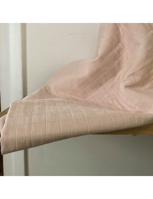 Pink Quilted Cotton - France Duval Stalla