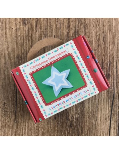 Buttonbag Mini Christmas Star Decoration