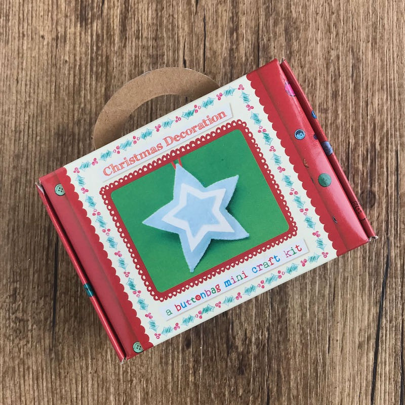 Buttonbag Mini Christmas Star Decoration