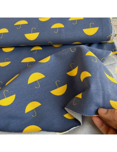 Sweat Umbrella Bleu - Katia Fabrics