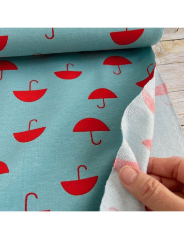 Sweat Umbrella Country Bleu - Katia Fabrics