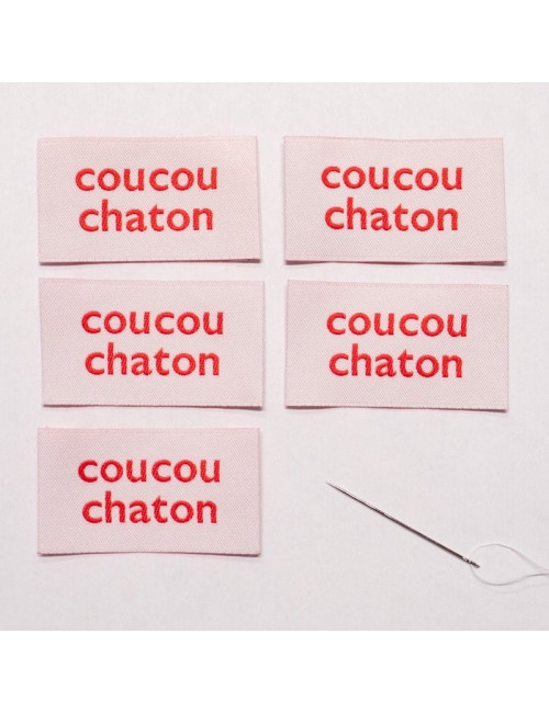 Label-set COUCOU CHATON - Ikatee