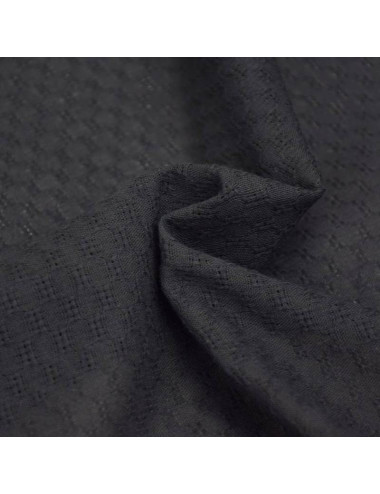 Marcello Baumwoll-Jacquard Anthracite - Cousette