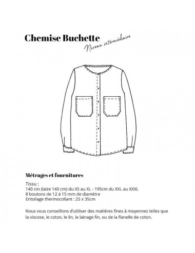 Chemisier Buchette - Cousette
