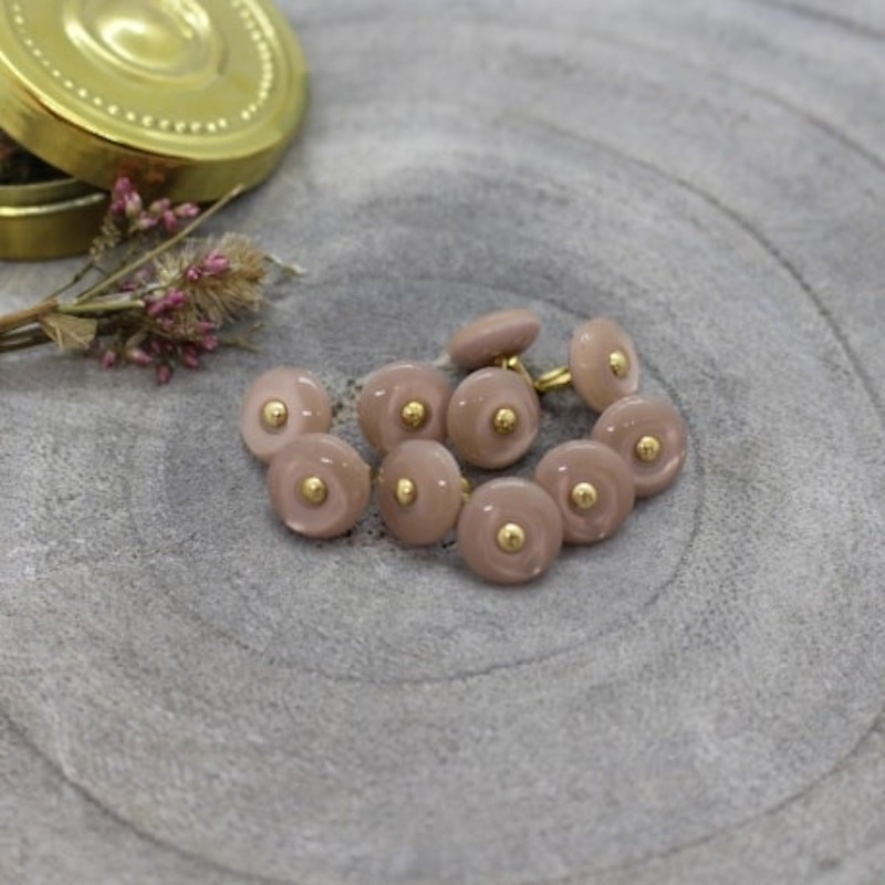 Jewel Buttons Atelier Brunette - Maple