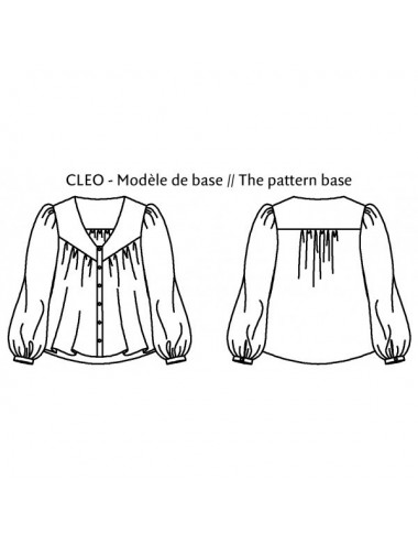CLEO Bluse  - P&M Patterns