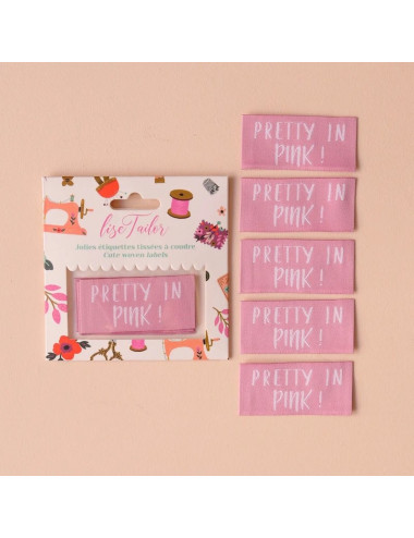 Label-set PRETTY IN PINK - Lise Tailor