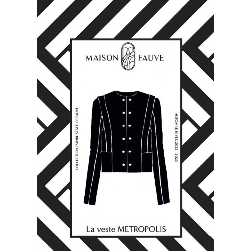 METROPOLIS Jacke - Maison Fauve