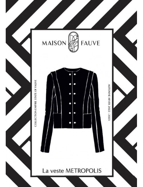 METROPOLIS Jacke - Maison Fauve