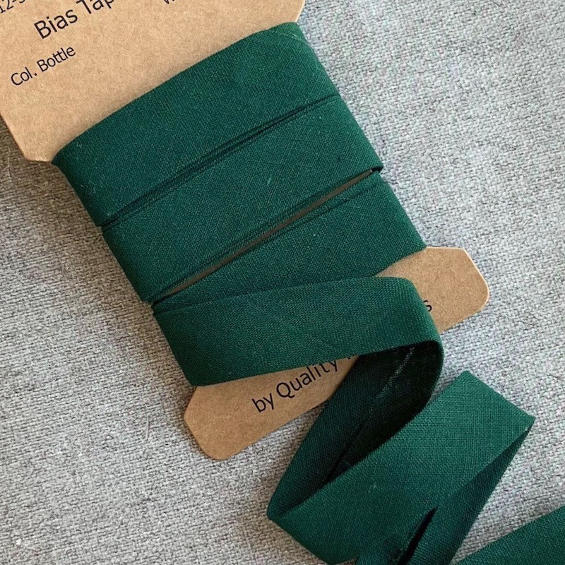 Baumwollschrägband - Grün