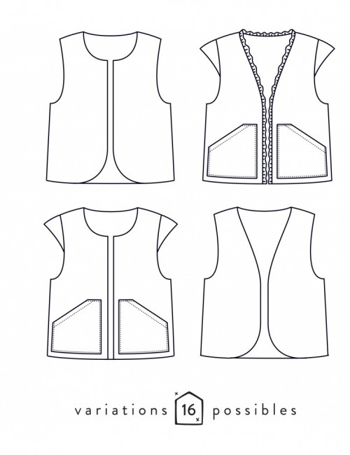 BERGER Vest - Atelier Scämmit