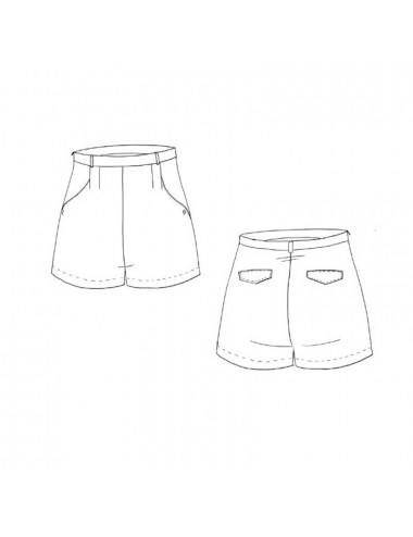 GRAND BAIN Shorts - Maison Fauve