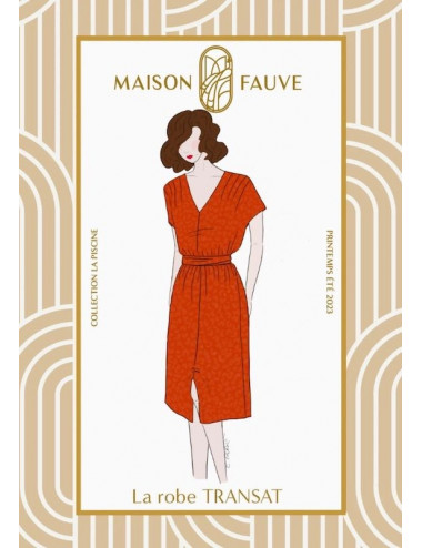 Robe TRANSAT - Maison Fauve