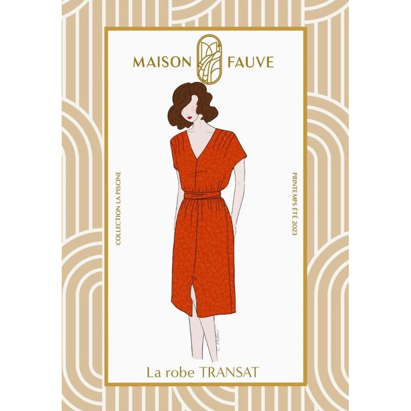 TRANSAT Kleid - Maison Fauve TRANSAT Kleid - Maison Fauve