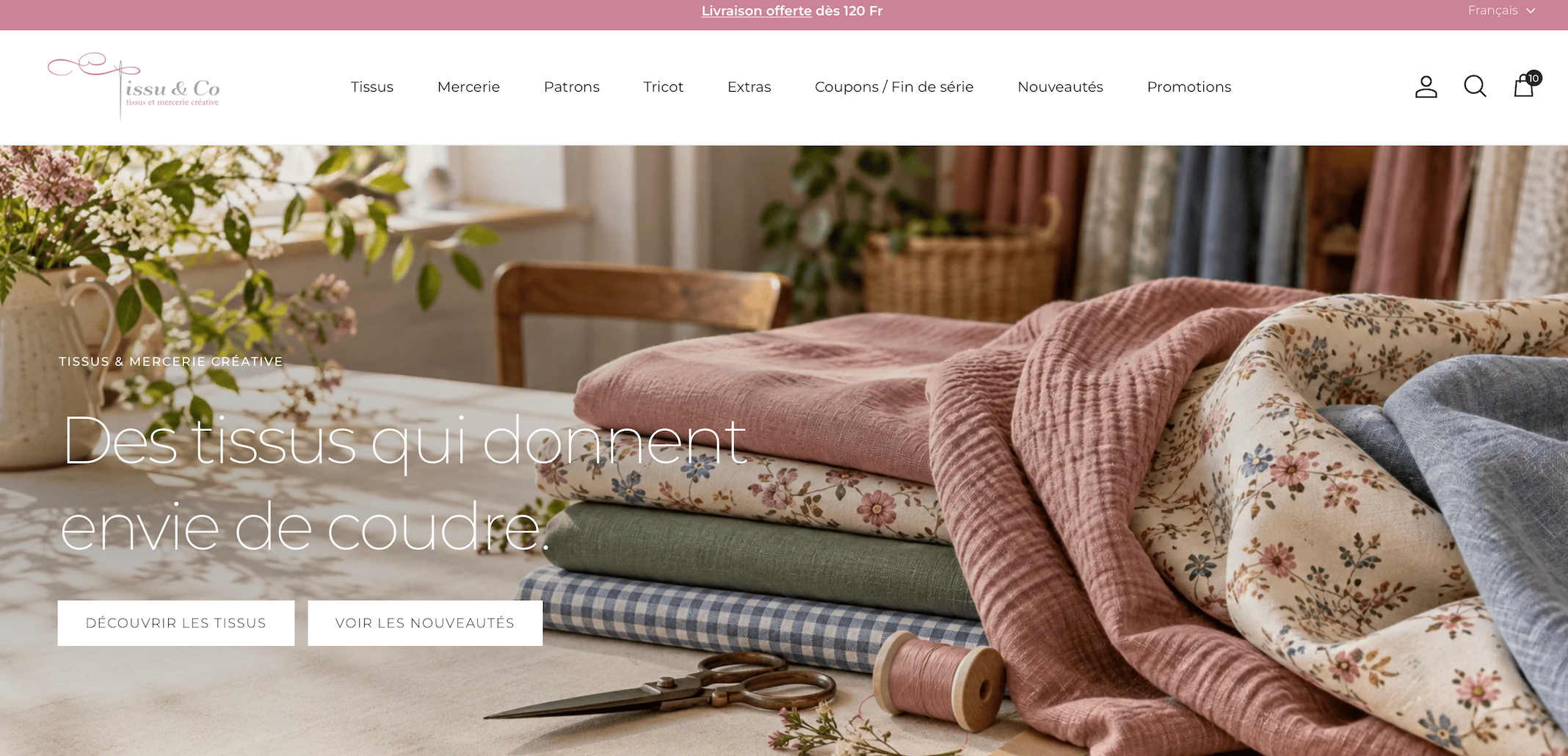Bienvenue sur notre nouvelle boutique en ligne ! 🎉
