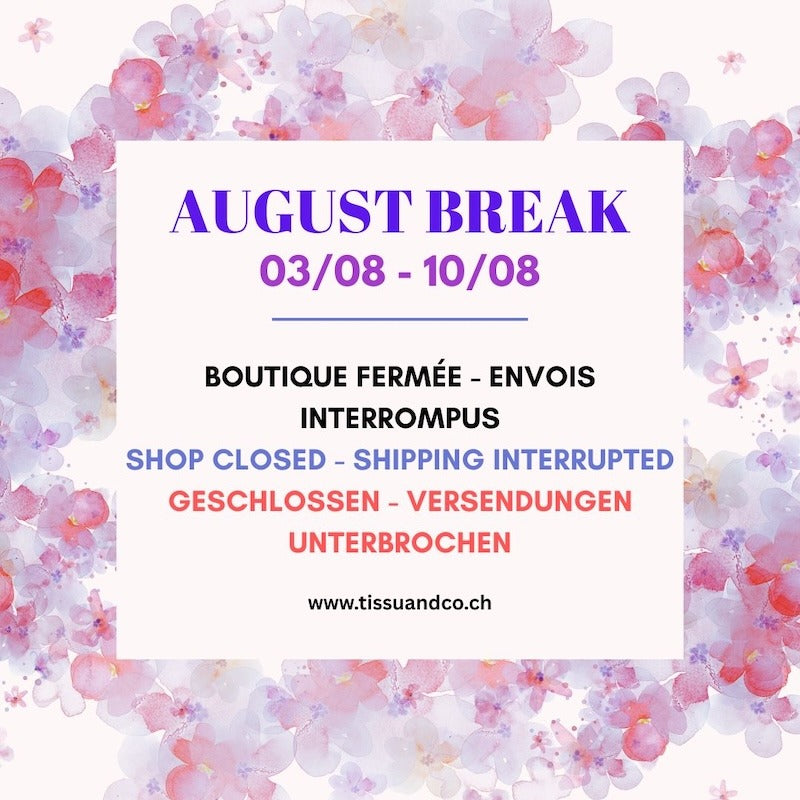 Horaires Août