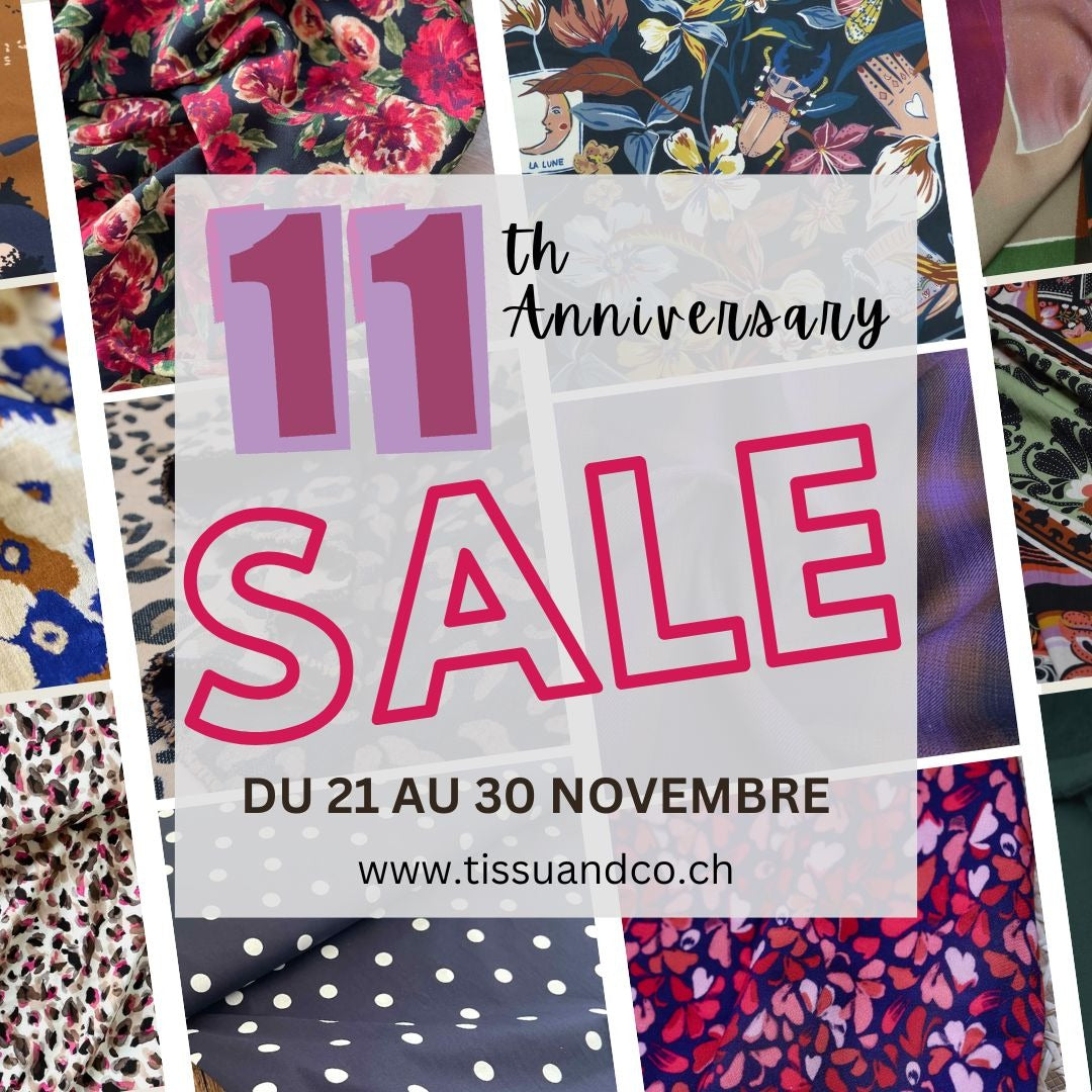 VENTE SPÉCIALE ANNIVERSAIRE
