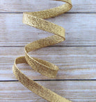 Biais Glitter Or