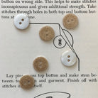 Bouton rond à paillettes - Or
