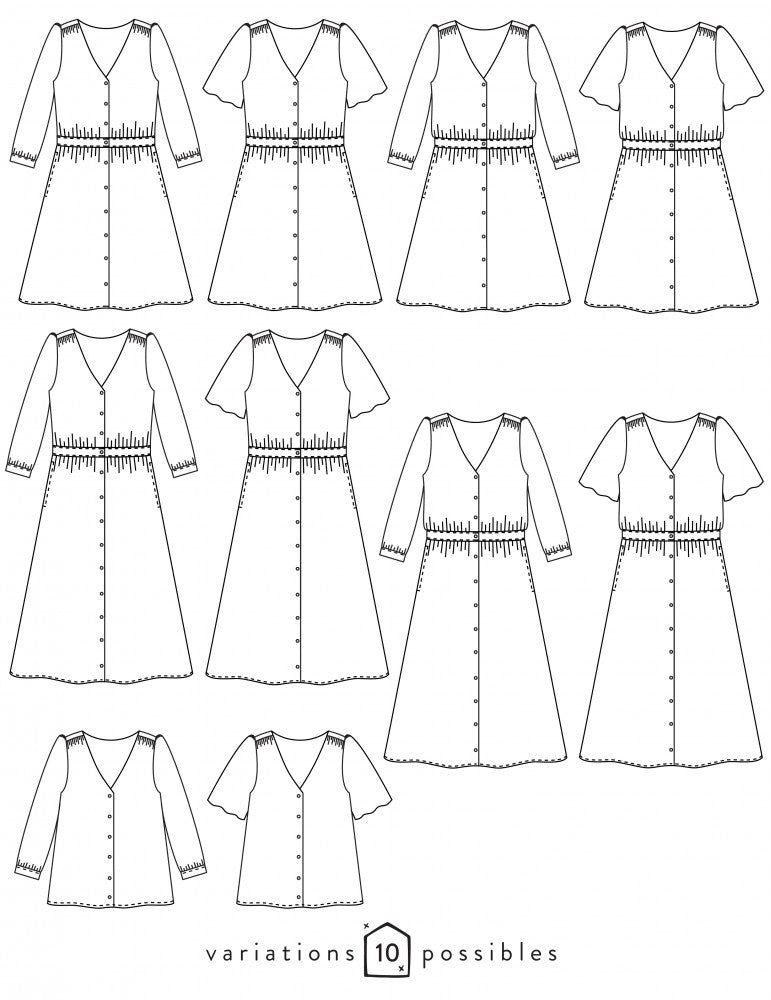 HARMONIE Robe - Atelier Scämmit