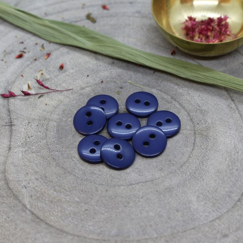 Bouton Classic Shine - Cobalt