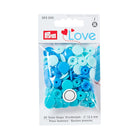 Color Snaps Prym - Bleu, Turquoise