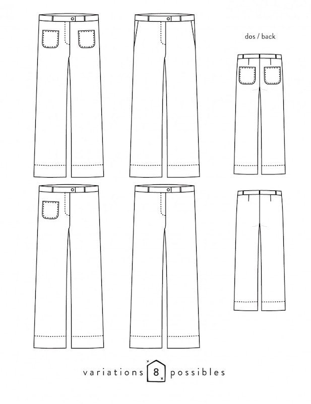 ALLURE Pantalon - Atelier Scämmit