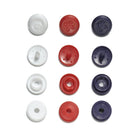 Color Snaps Prym - Rouge, Marine