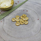 Bouton Classic Shine - Mustard