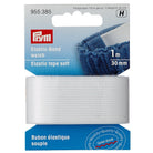 Ceinture élastique, souple, 30mm, blanc