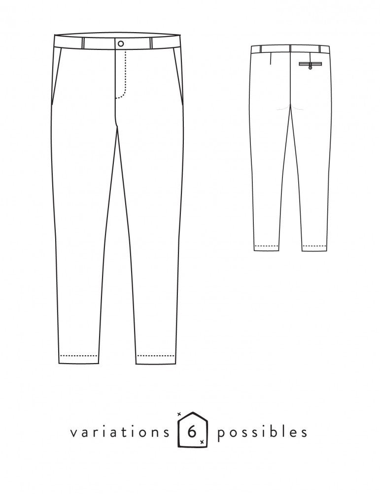 ATTITUDE Pantalon - Atelier Scämmit