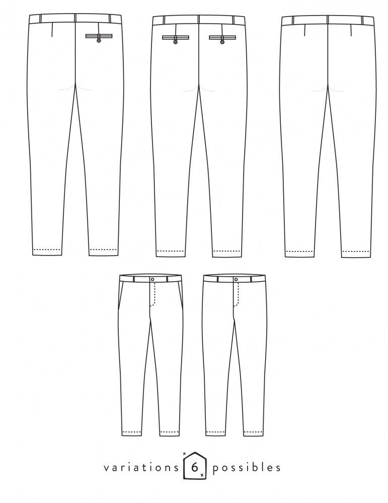 ATTITUDE Pantalon - Atelier Scämmit