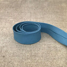 Biais Popeline - Bleu gris