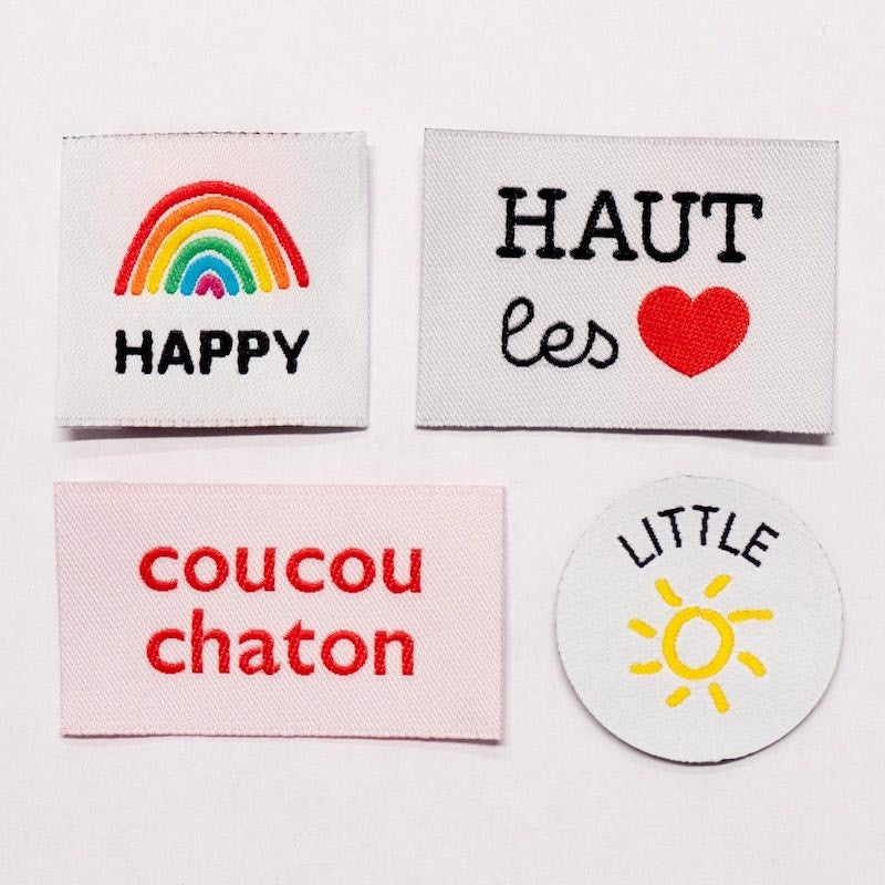 Etiquettes Assortiment "Colorful" - IKATEE