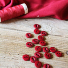 Bouton Essentiel Rouge Grenade - Eglantine & Zoé