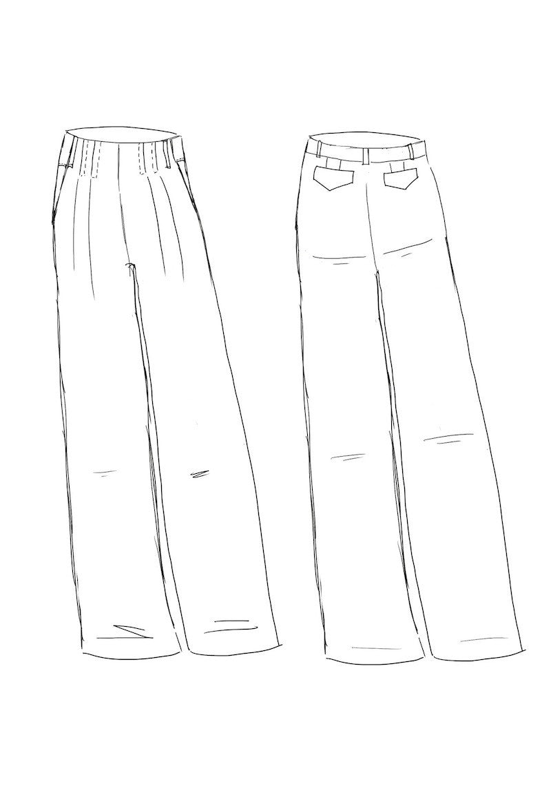 Pantalon BKOOKLYN - Maison Fauve
