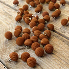 Bouton Hérisson Caramel - Eglantine & Zoé